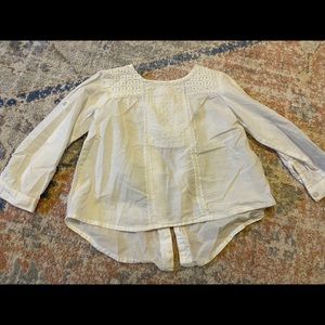 Zara long sleeve girls blouse